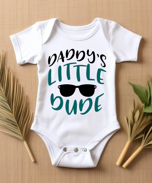 Baby Bodysuit - DADDY'S LITTLE DUDE